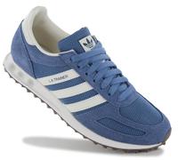 adidas LA Trainer OG Men's Trainers Shoes Retro Blue Suede Mesh KH9684 NEW