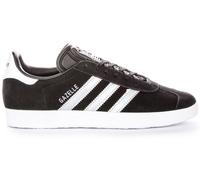 Adidas Gazelle Vintage Lace up Suede Womens Trainer In Black Silver UK 3 - 8