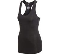 adidas ladies alphaskin tech tank top, black, l