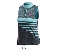 adidas Ladies Seasonal Tank Top Turquoise Dark Grey XS Outerwear