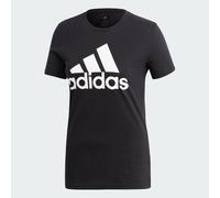 adidas Essentials Logo T shirt Womens XS 4-6 Black/White