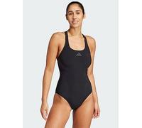 adidas Lanelux Y-Back Swimsuit, Dark Red, Size 34, Women Dark Red