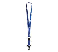 adidas Lanyard for Keys, ID Badge Holder, Keychain with Breakaway Buckle, 2.0 Royal Blue, One Size