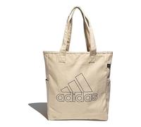adidas Large logo Sports Minimalistic Canvas Tote Creamy White Shoulder Bag GN8872 F