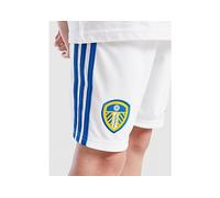 adidas Leeds United FC 2025/26 Home Shorts Junior - White - Kids 9-10Y