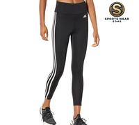 Adidas Leggings Women’s High-Rise 7/8 Compression Tights 3 Stripe Gym Sportswear