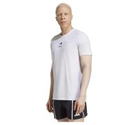 adidas Les Mills Graphic T-Shirt, Recycled Polyester, White