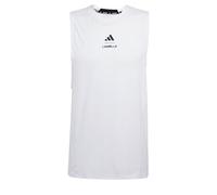 adidas Les Mills Graphic Tank Top, Recycled Polyester, White