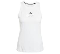 adidas Les Mills Graphic Tank Top, Recycled Polyester, White