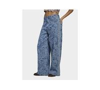 adidas LIBERTY LONDON FIREBIRD MID RISE STRAIGHT DENIM PANT - Blue - Womens 31-32
