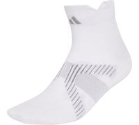adidas Light Ankle Running Socks White Arch Support Ankle Length Sports Training