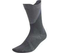 adidas Light Crew Running Socks Grey Cushioned Support Sports Training Run Mens