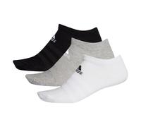 adidas Light Low 3pp Sports Training Socks White/Grey/Black DZ9400 L