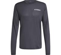 adidas Terrex - Xploric L/S T-Shirt - Sport shirt size S, grey/blue
