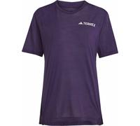 Adidas - Lightweight, breathable Long sleeves T-shirt - Xperior Tee W Aurora Plum for Women - Size M - Purple Purple M
