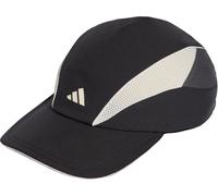 adidas Lightweight Summer Running Cap Black Run Adjustable Hat Mens Womens