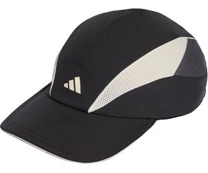 adidas Lightweight Summer Running Cap Black Run Adjustable Hat Mens Womens