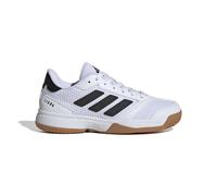adidas Unisex Kids Ligra 8 Kids Indoor Shoes, Cloud White/Core Black/Cloud White, 2.5 UK