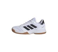 adidas Ligra 8 Kids Indoor Shoes, Cloud White/Core Black/Cloud White, 4.5 UK Child