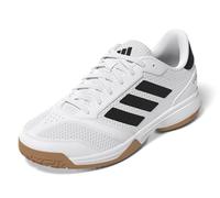 adidas Ligra 8 Unisex Indoor Volleyball Shoe, White/Black/White, 2.5 Little Kid