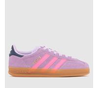 adidas Lilac Gazelle Indoor Girls Junior Trainers UK 12 (EU 30½)