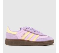 adidas Lilac Handball Spezial Girls Toddler Trainers UK 7 (EU 24)