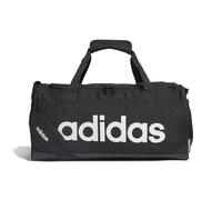 adidas Lin Duffle S Duffel - Black/Black/White, NS