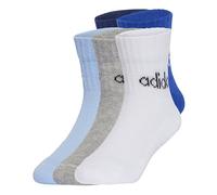 adidas Unisex Kid LINEAR KIDS ANKLE SOCKS 5pP 0-1 Years