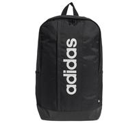 adidas Unisex LINEAR BACKPACK, black/black/white, One Size
