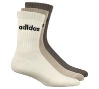 adidas - Cushioned Linear Crew 3-Pack - Sports socks size 43-45, sand