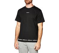 adidas Linear Repeat Tee Black Unisex Adult T-Shirt