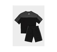 adidas Linear T-Shirt/Shorts Set Children - Black 3-4Y