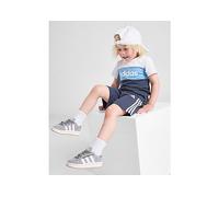 adidas Linear T-Shirt/Shorts Set Infant - White 2-3Y