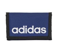 adidas Unisex Linear Wallet, Dark Blue/White, One Size