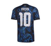 adidas Lionel Messi Argentina 2026 Away Jersey Asia Sizing 'Black Lucid Blue' KH3940 XL