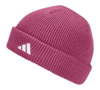 adidas Unisex Kids Little Kids 3 Stripes Beanie, Pink Fusion, XS