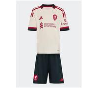Liverpool adidas Football Away Shirt Jersey Youth 2025-26 White