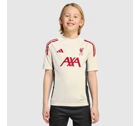 LFC adidas Youth 25/26 Domestic Short Sleeve Training Top White