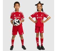 adidas Liverpool 25 26 Little Kids Home Kit