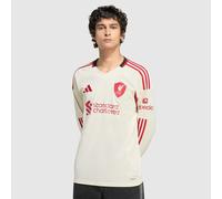 adidas Liverpool 25 26 LS Away Shirt Wonder White