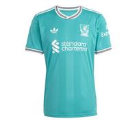 Adidas Liverpool 3rd Mens Short Sleeve Jersey 2025/2026 Size: Medium, Colour: Green