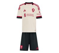 adidas Liverpool Away Minikit 2025 2026 Infants 3-4 Years White