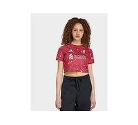 adidas Liverpool Fc 26/27 Home Jersey Crop Top - Red - Womens 2XS
