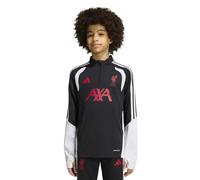 Adidas Liverpool Fc 26/27 Tiro Training Junior Half Zip Sweatshirt Black 9-10 Years Kids