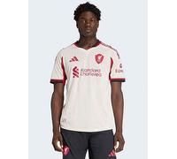 adidas Liverpool Men's 25/26 Away Authentic Replica Shirt - White, Cream, Size S, Men Cream