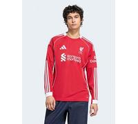 adidas Liverpool Men's 25/26 Home Long Sleeve Stadium Replica Shirt, Red, Size 2Xl, Men Red