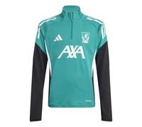 Adidas Liverpool Tiro Competition Training 1/4 Zip 2025/2026 Size: 7-8 years, Colour: Green