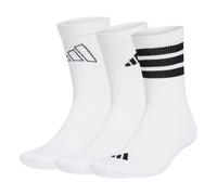 Adidas KQI17 Men's Logo Socks, 3 Pairs, white/black (JI6316), M
