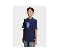adidas LOOSE TEE FIREBIRD - Blue - Kids 9-10Y