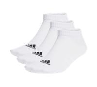 adidas Low Cut Trainer Socks 3 Pairs White Unisex Mens Ankle Sports Multipack UK